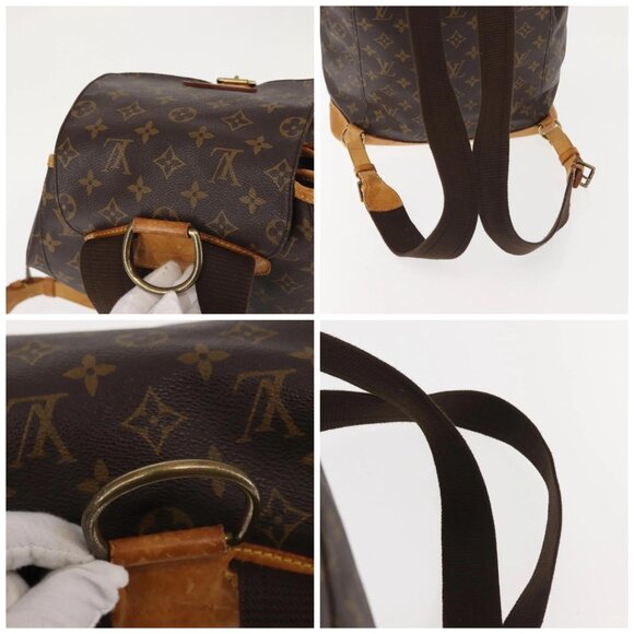 LOUIS VUITTON Monogram Montsouris GM Backpack M51135 LV Auth BA6032 - Picture 15 of 16